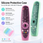 XDcase 4pcs Soft Silicone Jelly Protective Case, For LG MR600 / MR650 Magic Remote