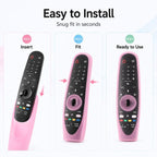 XDcase 4pcs Soft Silicone Jelly Protective Case, For LG MR600 / MR650 Magic Remote