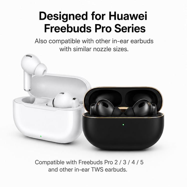 XDcase 3 Pairs Replacement Memory Foam Ear Tips Kit, S/M/L Size, For HUAWEI FreeBuds Pro 5/4/3/2