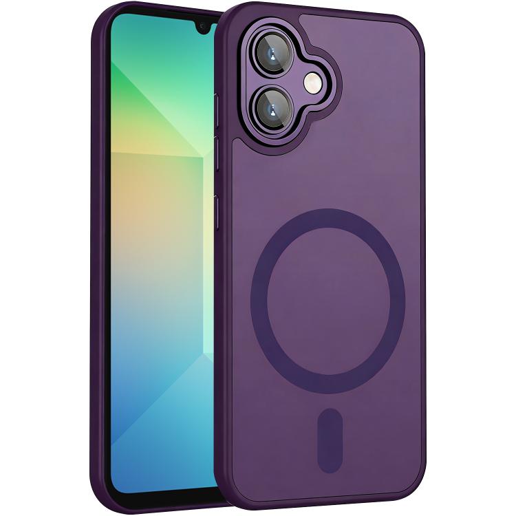 XDcase Skin Feel Magnetic Frosted Phone Case with Lens Film, For Galaxy A57 5G, For Galaxy A37 5G, For Galaxy A07 4G, For Galaxy A17 5G, For Galaxy A06 5G, For Galaxy A26 5G, For Galaxy A36 5G, For Galaxy A16 5G, For Galaxy A55 5G
