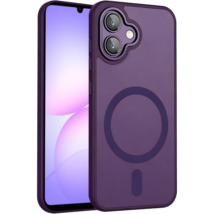 XDcase Skin Feel Magnetic Frosted Phone Case with Lens Film, For Galaxy A57 5G, For Galaxy A37 5G, For Galaxy A07 4G, For Galaxy A17 5G, For Galaxy A06 5G, For Galaxy A26 5G, For Galaxy A36 5G, For Galaxy A16 5G, For Galaxy A55 5G