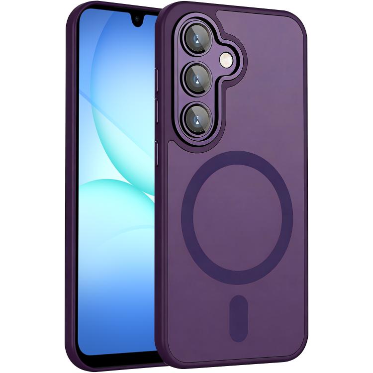 XDcase Skin Feel Magnetic Frosted Phone Case with Lens Film, For Galaxy A57 5G, For Galaxy A37 5G, For Galaxy A07 4G, For Galaxy A17 5G, For Galaxy A06 5G, For Galaxy A26 5G, For Galaxy A36 5G, For Galaxy A16 5G, For Galaxy A55 5G
