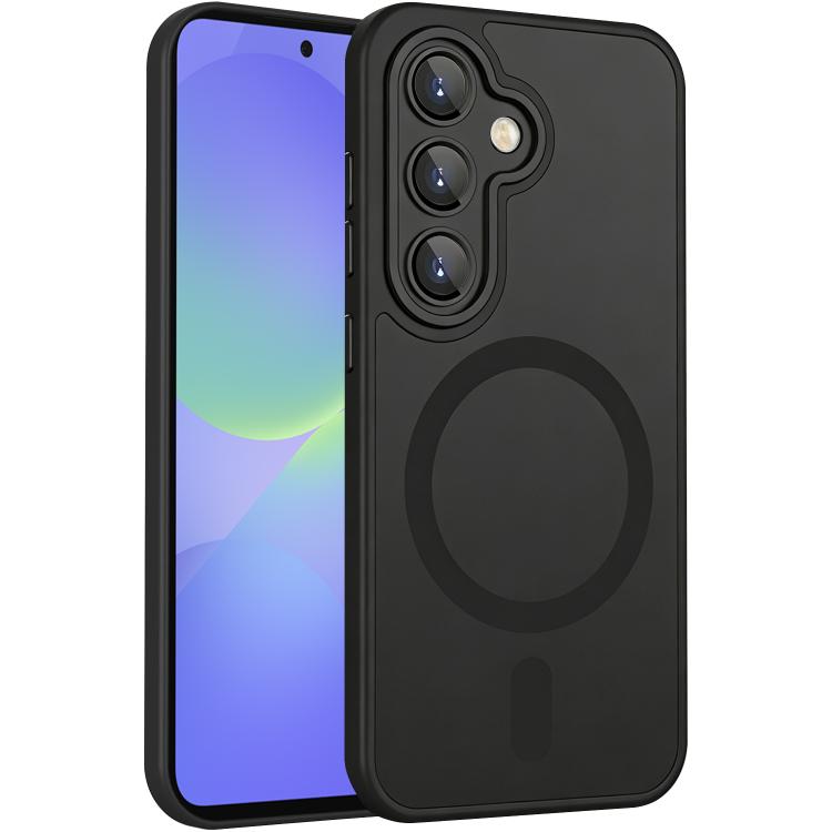 XDcase Skin Feel Magnetic Frosted Phone Case with Lens Film, For Galaxy A57 5G, For Galaxy A37 5G, For Galaxy A07 4G, For Galaxy A17 5G, For Galaxy A06 5G, For Galaxy A26 5G, For Galaxy A36 5G, For Galaxy A16 5G, For Galaxy A55 5G