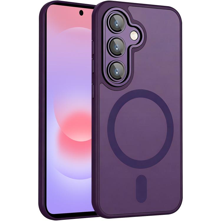 XDcase Skin Feel Magnetic Frosted Phone Case with Lens Film, For Galaxy A57 5G, For Galaxy A37 5G, For Galaxy A07 4G, For Galaxy A17 5G, For Galaxy A06 5G, For Galaxy A26 5G, For Galaxy A36 5G, For Galaxy A16 5G, For Galaxy A55 5G