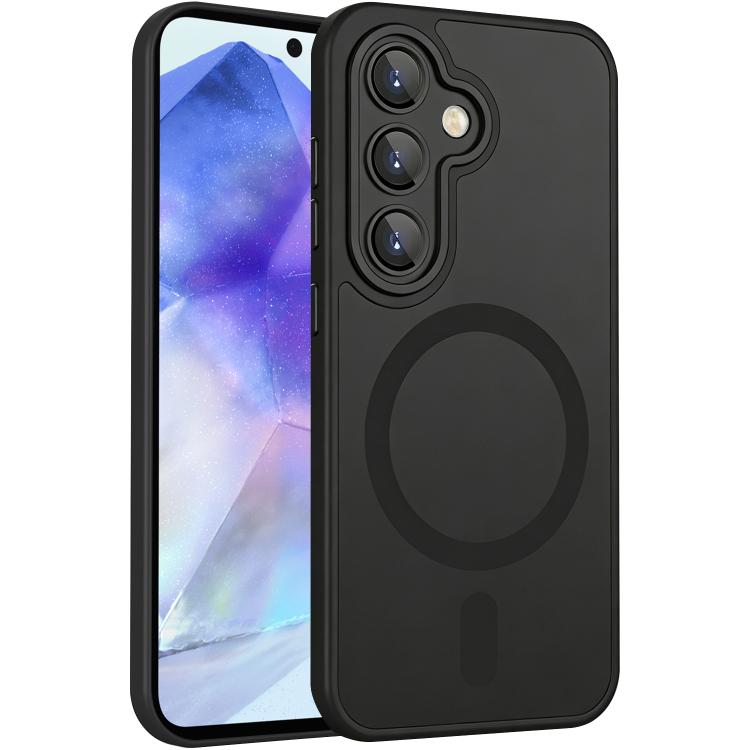 XDcase Skin Feel Magnetic Frosted Phone Case with Lens Film, For Galaxy A57 5G, For Galaxy A37 5G, For Galaxy A07 4G, For Galaxy A17 5G, For Galaxy A06 5G, For Galaxy A26 5G, For Galaxy A36 5G, For Galaxy A16 5G, For Galaxy A55 5G