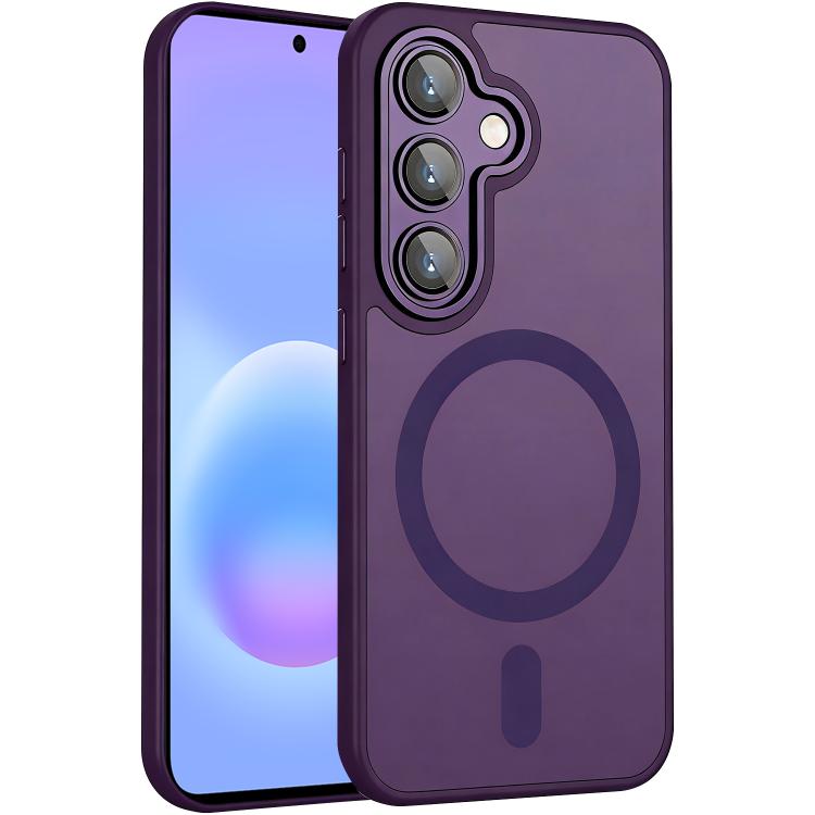 XDcase Skin Feel Magnetic Frosted Phone Case with Lens Film, For Galaxy A57 5G, For Galaxy A37 5G, For Galaxy A07 4G, For Galaxy A17 5G, For Galaxy A06 5G, For Galaxy A26 5G, For Galaxy A36 5G, For Galaxy A16 5G, For Galaxy A55 5G