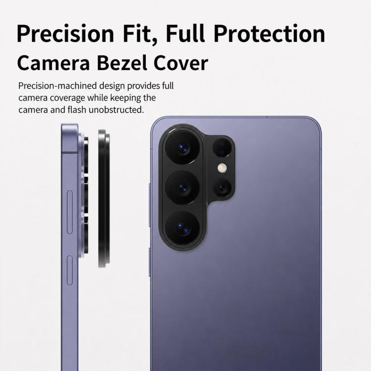 XDcase Aluminum Alloy Hollow Camera Lens Protector, For Galaxy S26+ 5G, For Galaxy S26 Ultra 5G, For Galaxy S26 5G, For Galaxy A57 5G, For Galaxy A37 5G, For Galaxy Z Flip7 FE 5G, For Galaxy Z Fold7 5G, For Galaxy A56 5G, For Galaxy A36 5G             ...