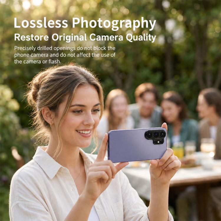 XDcase Aluminum Alloy Hollow Camera Lens Protector, For Galaxy S26+ 5G, For Galaxy S26 Ultra 5G, For Galaxy S26 5G, For Galaxy A57 5G, For Galaxy A37 5G, For Galaxy Z Flip7 FE 5G, For Galaxy Z Fold7 5G, For Galaxy A56 5G, For Galaxy A36 5G             ...