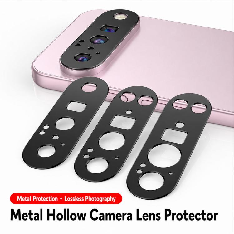 Aluminum Alloy Hollow Camera Lens Protector, For Google Pixel 10 Pro Fold, For Google Pixel 10 Pro XL, For Google Pixel 10 Pro, For Google Pixel 10, For Google Pixel 9 Pro XL, For Google Pixel 9 Pro, For Google Pixel 9