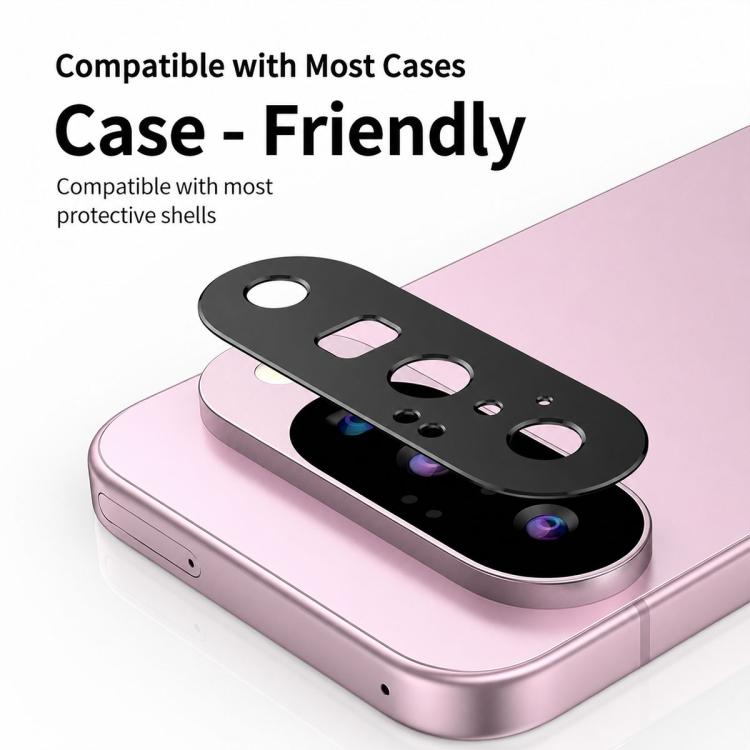Aluminum Alloy Hollow Camera Lens Protector, For Google Pixel 10 Pro Fold, For Google Pixel 10 Pro XL, For Google Pixel 10 Pro, For Google Pixel 10, For Google Pixel 9 Pro XL, For Google Pixel 9 Pro, For Google Pixel 9