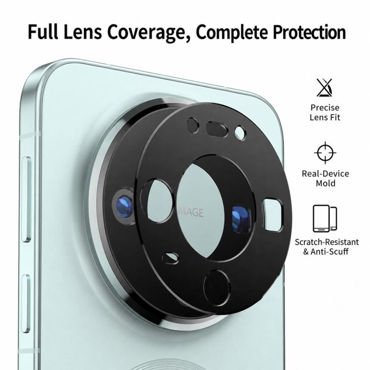 Aluminum Alloy Hollow Camera Lens Protector, For Huawei Mate X7, For Huawei Mate 80 RS Ultimate, For Huawei Mate 80 Pro Max, For Huawei Mate 80 Pro, For Huawei Mate 80