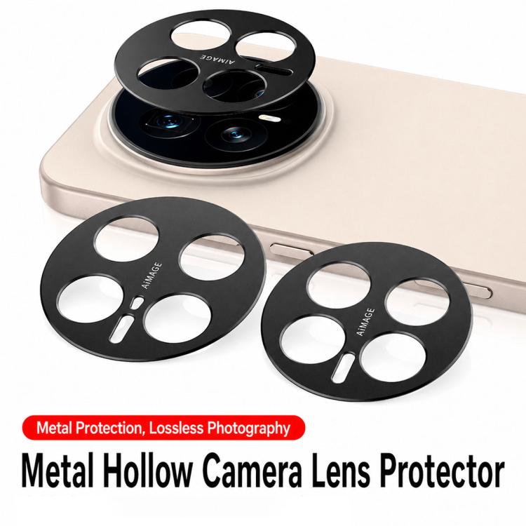 XDcase Aluminum Alloy Hollow Camera Lens Protector, For Honor Magic8 RSR, For Honor Magic8 Lite, For Honor Magic8 Pro, For Honor Magic8