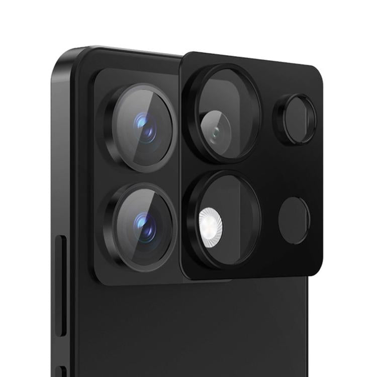 XDcase Aluminum Alloy Hollow Camera Lens Protector, For Xiaomi 17T Pro 5G, For Xiaomi 17T 5G, For Xiaomi 15T Pro 5G, For Xiaomi 15T 5G, For Xiaomi Poco F7 Ultra, For Xiaomi Poco F7 Pro, For Xiaomi Poco X6 Pro 5G, For Xiaomi Poco X6 5G                  ...