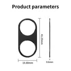 Aluminum Alloy Hollow Camera Lens Protector, For Redmi Turbo 5 Max / Poco X8 Pro Max, For Redmi Turbo 5 / Poco X8 Pro, For Redmi Note 14 Pro+ 5G, For Redmi Note 14 Pro 5G
