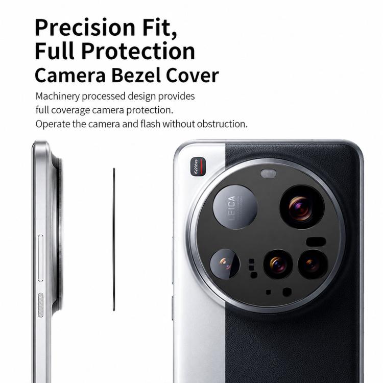 Aluminum Alloy Hollow Camera Lens Protector, For Redmi Turbo 5 Max / Poco X8 Pro Max, For Redmi Turbo 5 / Poco X8 Pro, For Redmi Note 14 Pro+ 5G, For Redmi Note 14 Pro 5G