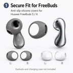 XDcase 6 Pairs Silicone Anti-slip Ear Covers with Storage Case, 6 Pairs