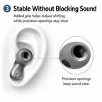 XDcase 6 Pairs Silicone Anti-slip Ear Covers with Storage Case, 6 Pairs