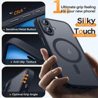 XDcase Skin Feel Magnetic Frosted Phone Case with Lens Film, For iPhone 18, For iPhone 18 Pro, For iPhone 18 Pro Max