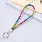 XDcase Keychain Rhinestones Phone Charm Wrist Strap for Women Girls