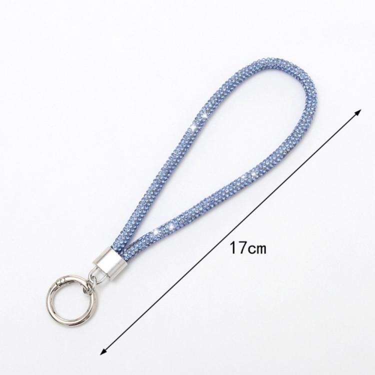 XDcase Keychain Rhinestones Phone Charm Wrist Strap for Women Girls