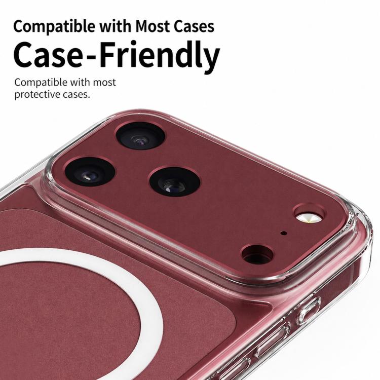 XDcase Metal Flat & Hollow Camera Lens Protector, For iPhone 18, For iPhone 18 Pro, For iPhone 18 Pro Max