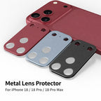 XDcase Metal Flat & Hollow Camera Lens Protector, For iPhone 18, For iPhone 18 Pro, For iPhone 18 Pro Max