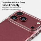 XDcase Titanium Alloy Hollow Camera Lens Protector, For iPhone 18, For iPhone 18 Pro, For iPhone 18 Pro Max