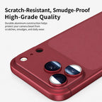 XDcase Armor Full-Coverage Frosted Metal Camera Lens Ring Film, For iPhone 18, For iPhone 18 Pro, For iPhone 18 Pro Max
