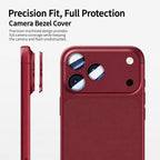 XDcase Armor Full-Coverage Frosted Metal Camera Lens Ring Film, For iPhone 18, For iPhone 18 Pro, For iPhone 18 Pro Max