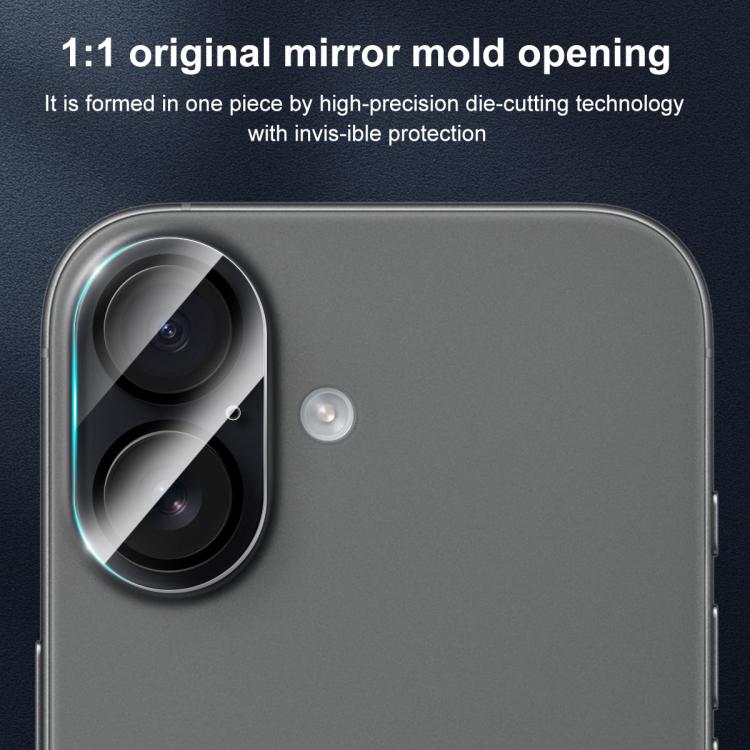 XDcase Transparent Integrated Tempered Glass Camera Film, For iPhone 18, For iPhone 18 Pro, For iPhone 18 Pro Max