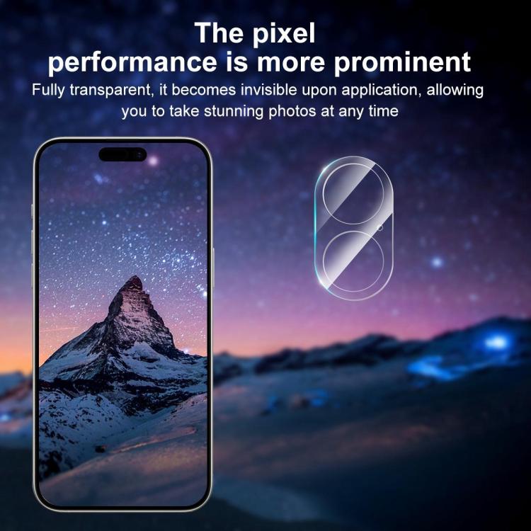 XDcase Transparent Integrated Tempered Glass Camera Film, For iPhone 18, For iPhone 18 Pro, For iPhone 18 Pro Max