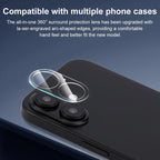 XDcase Transparent Integrated Tempered Glass Camera Film, For iPhone 18, For iPhone 18 Pro, For iPhone 18 Pro Max