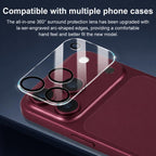 XDcase Silkscreen Integrated Tempered Glass Back Camera Film, For iPhone 18 Pro, For iPhone 18 Pro Max