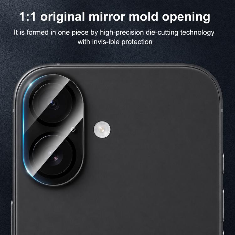 XDcase Silkscreen Integrated Tempered Glass Back Camera Film, For iPhone 18, For iPhone 18 Pro, For iPhone 18 Pro Max