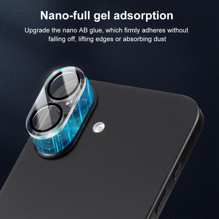 XDcase Silkscreen Integrated Tempered Glass Back Camera Film, For iPhone 18, For iPhone 18 Pro, For iPhone 18 Pro Max