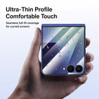 XDcase 5 PCS/Pack Transparent HD Tempered Glass Film, For GalaxyZ Fold8 5G Outer Screen, For Galaxy Z Fold8 Ultra 5G Outer Screen, For Galaxy Z Flip8 5G Outer Screen