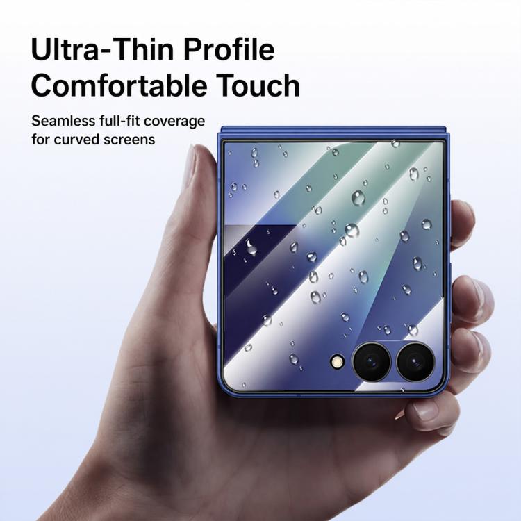 XDcase 5 PCS/Pack Transparent HD Tempered Glass Film, For GalaxyZ Fold8 5G Outer Screen, For Galaxy Z Fold8 Ultra 5G Outer Screen, For Galaxy Z Flip8 5G Outer Screen