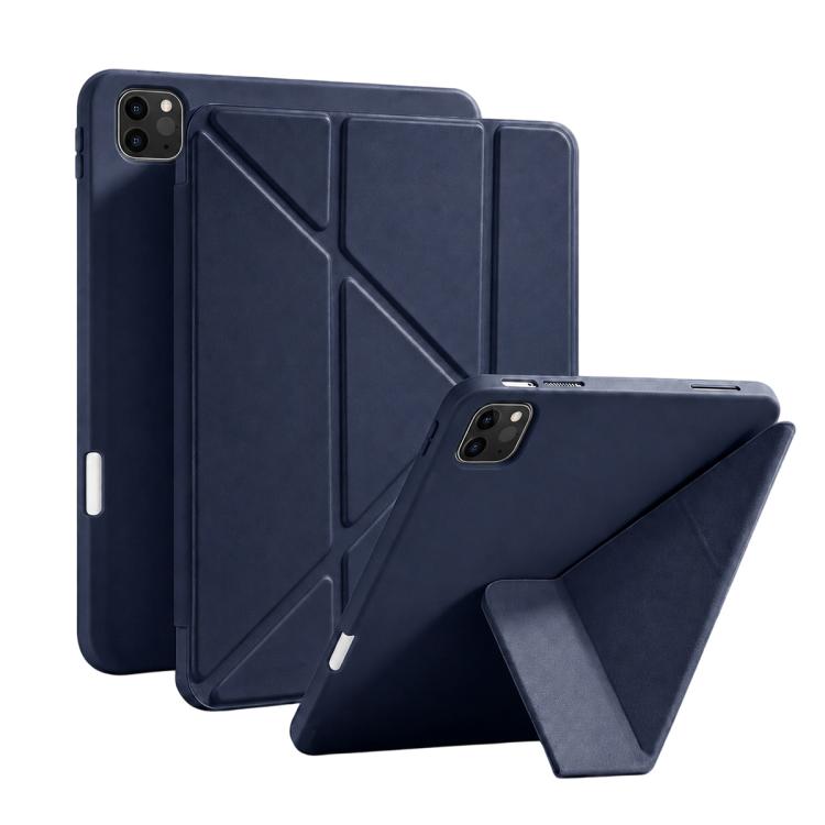 XDcase Y-fold Holder Silicone Back Cover Smart Tablet Leather Case with Pen Slot, For iPad Air 13 2026 / 2025 / 2024, For iPad Air 11 2026 / 2025 / 2024, For iPad 2025 / 2022, For iPad Pro 12.9 2022/21/20/18, For iPad Pro 11 2022 / 2021