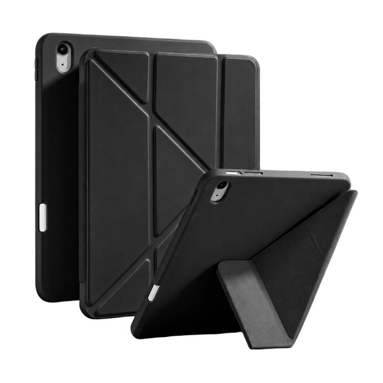 XDcase Y-fold Holder Silicone Back Cover Smart Tablet Leather Case with Pen Slot, For iPad Air 13 2026 / 2025 / 2024, For iPad Air 11 2026 / 2025 / 2024, For iPad 2025 / 2022, For iPad Pro 12.9 2022/21/20/18, For iPad Pro 11 2022 / 2021