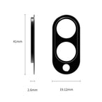 XDcase Aluminum Alloy Hollow Camera Lens Protector, For Galaxy Z Fold8 5G, For Galaxy Z Fold8 Ultra 5G
