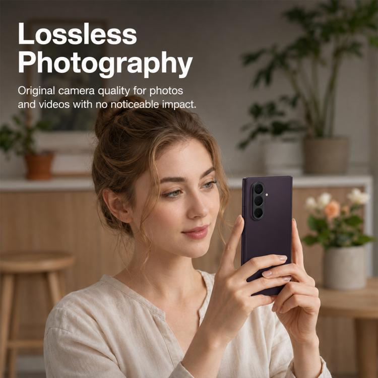 XDcase Aluminum Alloy Hollow Camera Lens Protector, For Galaxy Z Fold8 5G, For Galaxy Z Fold8 Ultra 5G