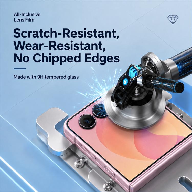 XDcase Anti-Reflective Hawkeye Camera Lens Protector, For Galaxy Z Flip8 5G