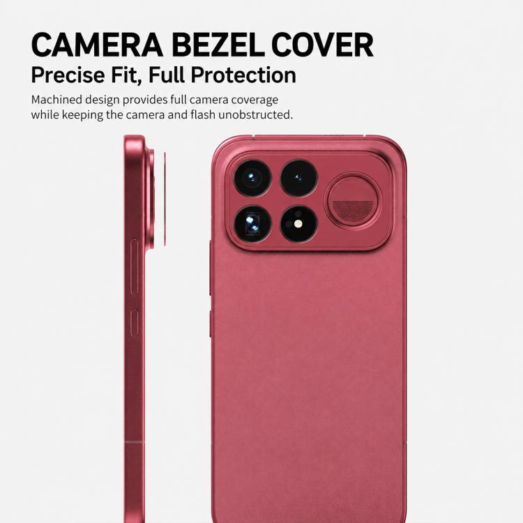 XDcase Aluminum Alloy Hollow Camera Lens Protector, For Redmi K100 Pro Max