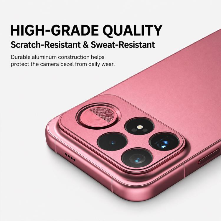 XDcase Aluminum Alloy Hollow Camera Lens Protector, For Redmi K100 Pro Max