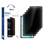 XDcase 5 PCS/Pack Silk-Printed 180 Anti-Spy Tempered Glass Screen Protector, For iPhone Duo Outer Screen, For iPhone 18 Pro, For iPhone 18 Pro Max