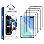 XDcase 5 PCS/Pack Silk-Printed HD Tempered Glass Film, For iPhone Duo Outer Screen, For iPhone 18 Pro, For iPhone 18 Pro Max