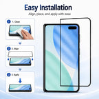 XDcase 5 PCS/Pack Silk-Printed HD Tempered Glass Film, For iPhone Duo Outer Screen, For iPhone 18 Pro, For iPhone 18 Pro Max