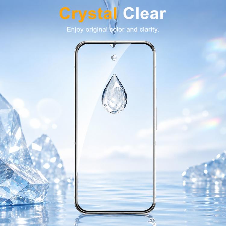 XDcase 2 PCS/Pack Silk-Printed HD Tempered Glass Film, For Google Pixel 11 Pro XL, For Google Pixel 11 / 11 Pro, For Google Pixel 10a, For Google Pixel 10 Pro XL, For Google Pixel 10 / 10 Pro