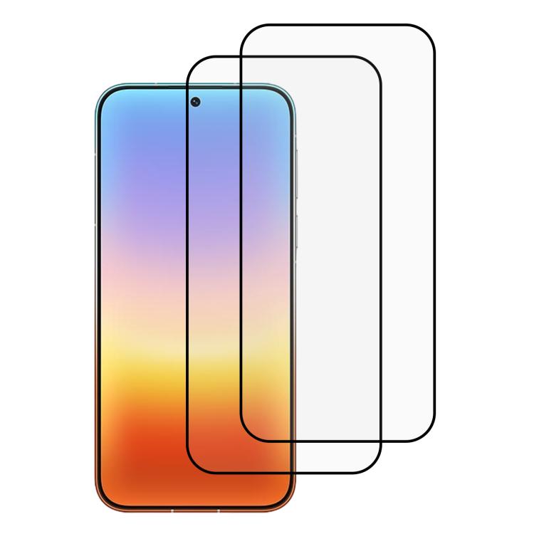 XDcase 2 PCS/Pack Silk-Printed HD Tempered Glass Film, For Huawei Mata 90 Pro Max / Mate 90 RS, For Huawei Mata 90 / 90 Pro, For Huawei Pura X View, For Huawei nova 16 Ultra, For Huawei nova 16 Pro, For Huawei nova 16z, For Huawei nova 16              ...