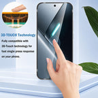 XDcase 2 PCS/Pack Silk-Printed HD Tempered Glass Film Support Fingerprint Unlock, For Xiaomi 18 Pro Max 5G, For Xiaomi 18 Pro 5G, For Xiaomi Poco X8 Pro Max, For Xiaomi Poco X8 Pro